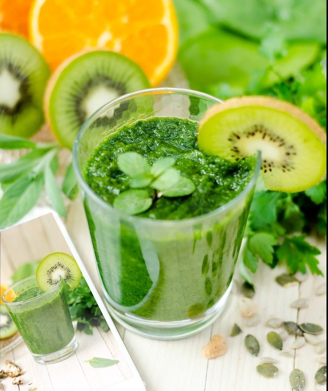 coffee alternative green smoothie